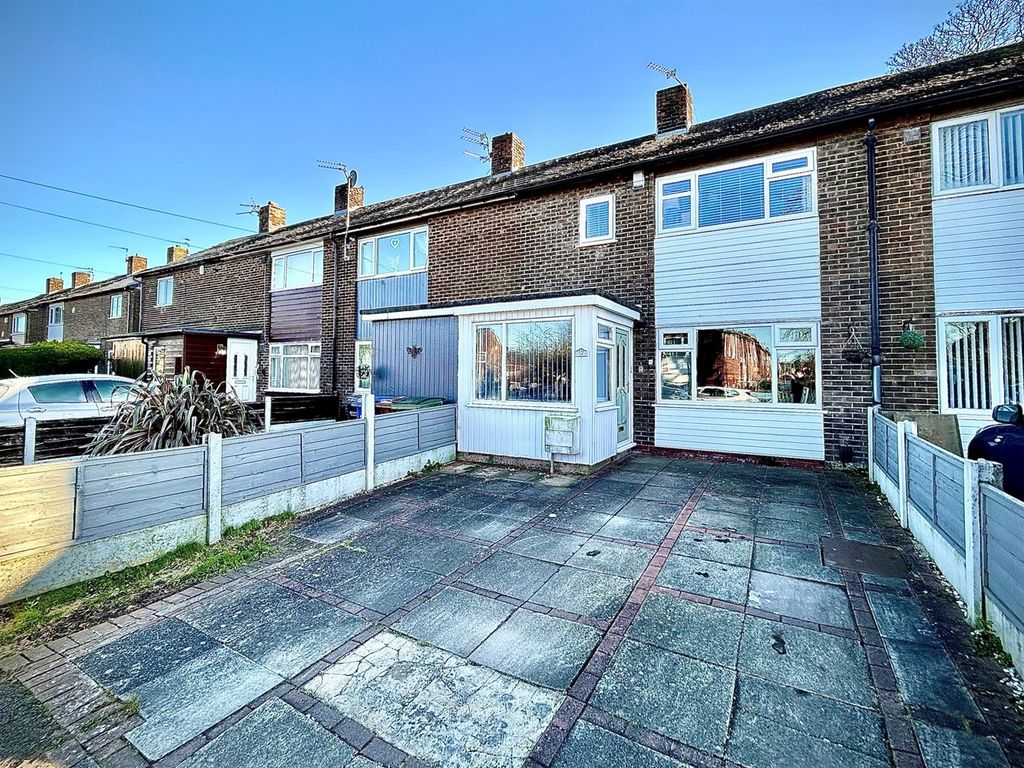 3 bed terraced house for sale in Minster Drive, Cheadle SK8, £250,000