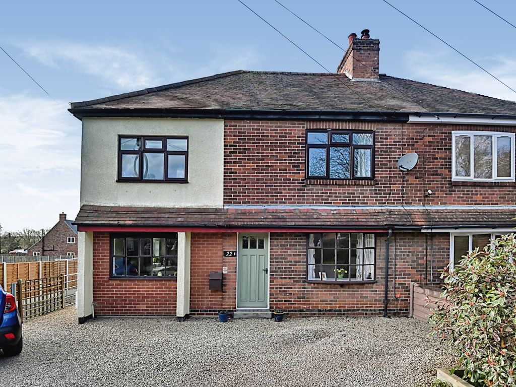 4 bed semidetached house for sale in Donisthorpe Lane, Moira