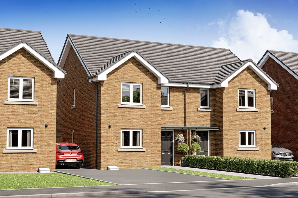 New home, 3 bed property for sale in "The Culzean" at Springhill Road