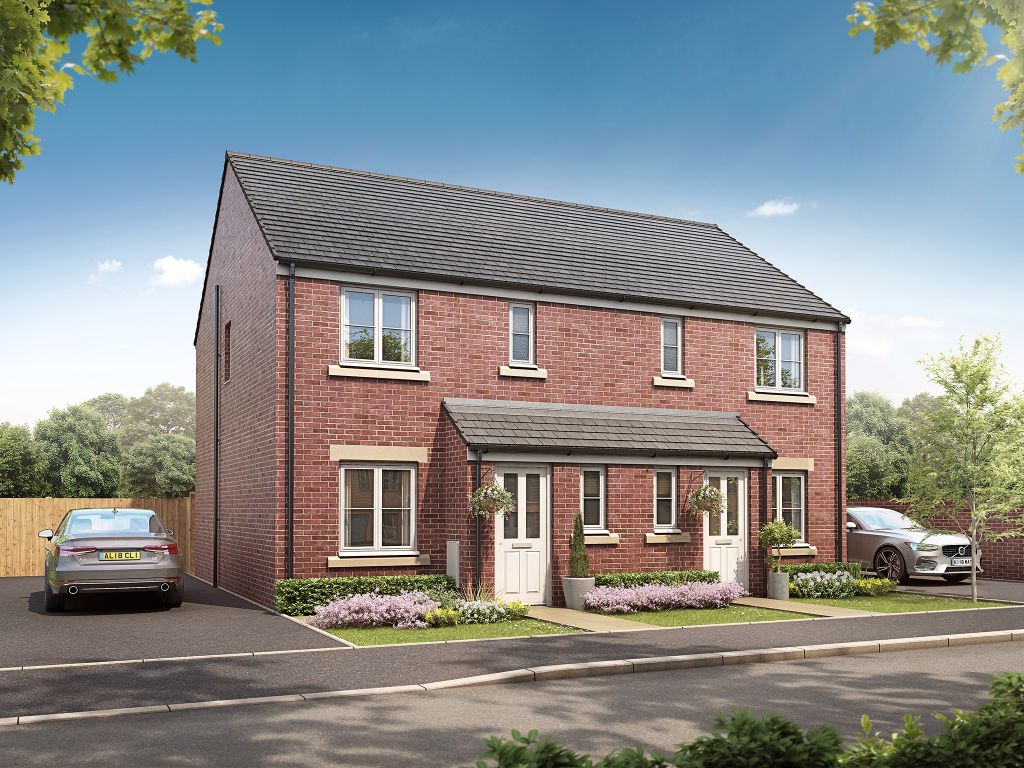 New home, 2 bed semidetached house for sale in "The Welburn" at Great