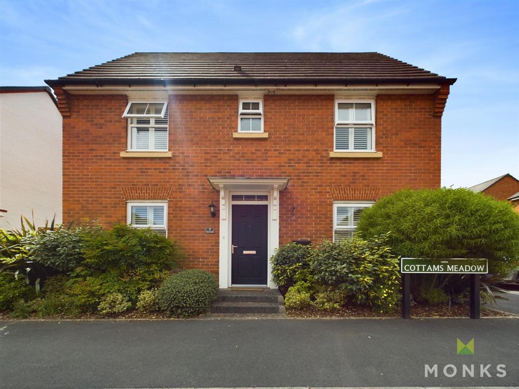 3 bed detached house for sale in Cottams Meadow, Morda, Oswestry SY10