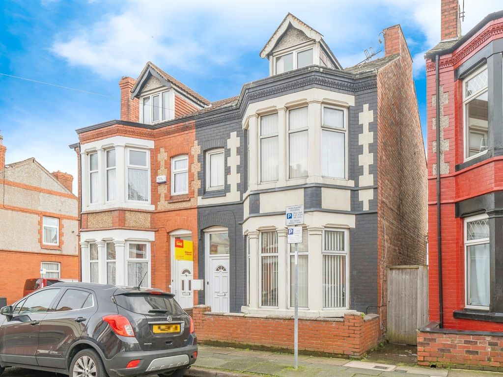 4 bed semidetached house for sale in Edinburgh Road, Wallasey CH45, £