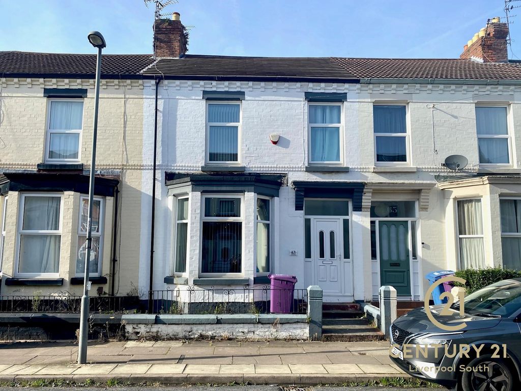 5 bed terraced house for sale in Ferndale Road, Wavertree L15, £299,950