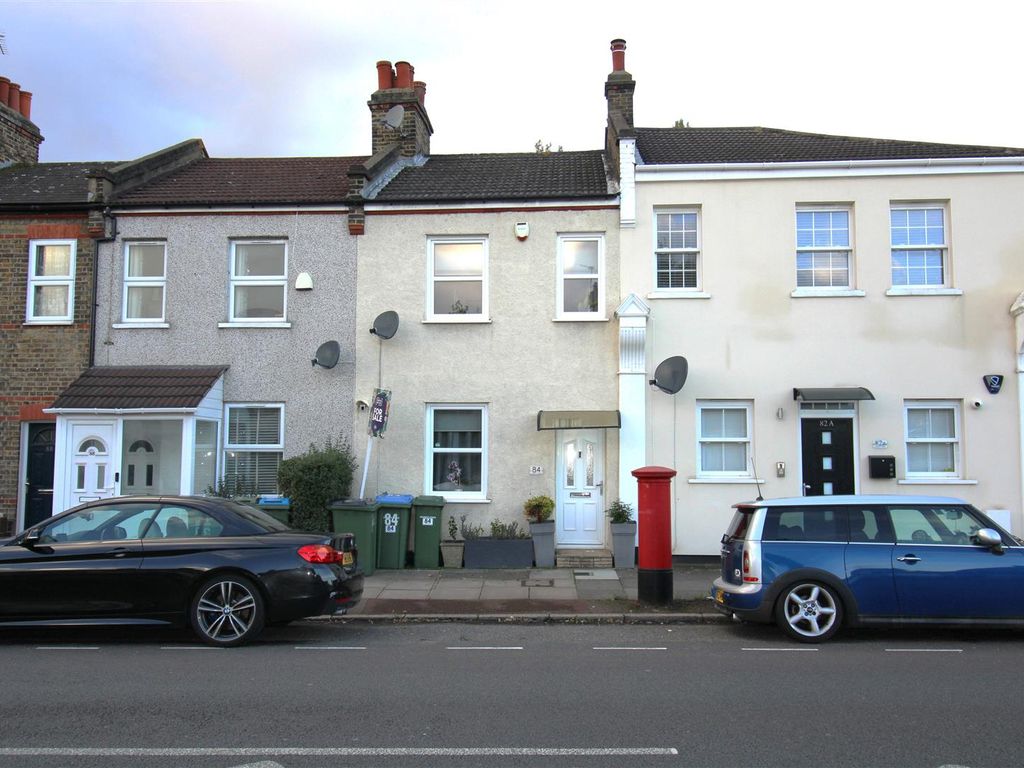 2 bed terraced house for sale in Green Lane, New Eltham, London SE9, £