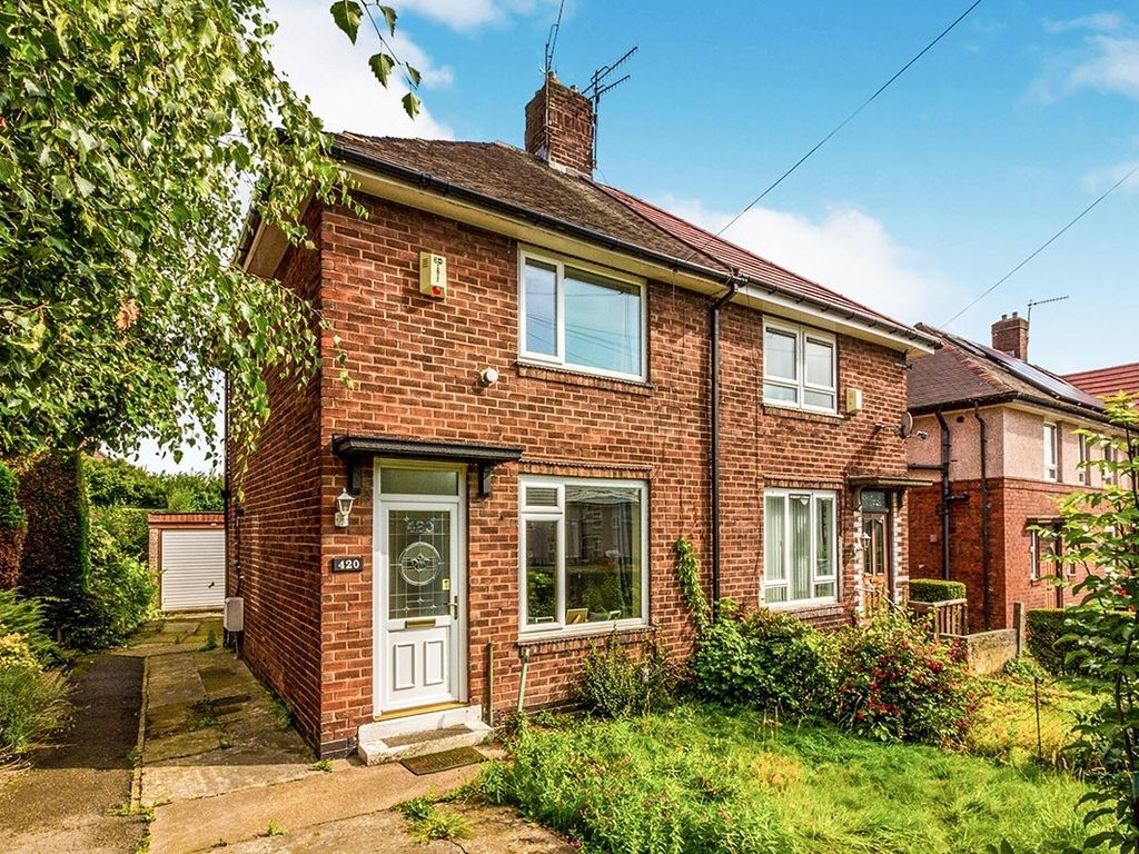2 bed semidetached house to rent in Deerlands Avenue, Sheffield S5, £