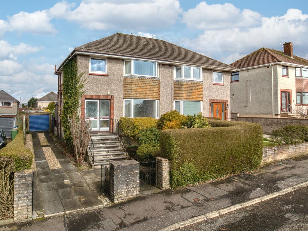 3 bed semidetached house for sale in Linnhe Avenue, Glasgow G64, £230,000 Zoopla