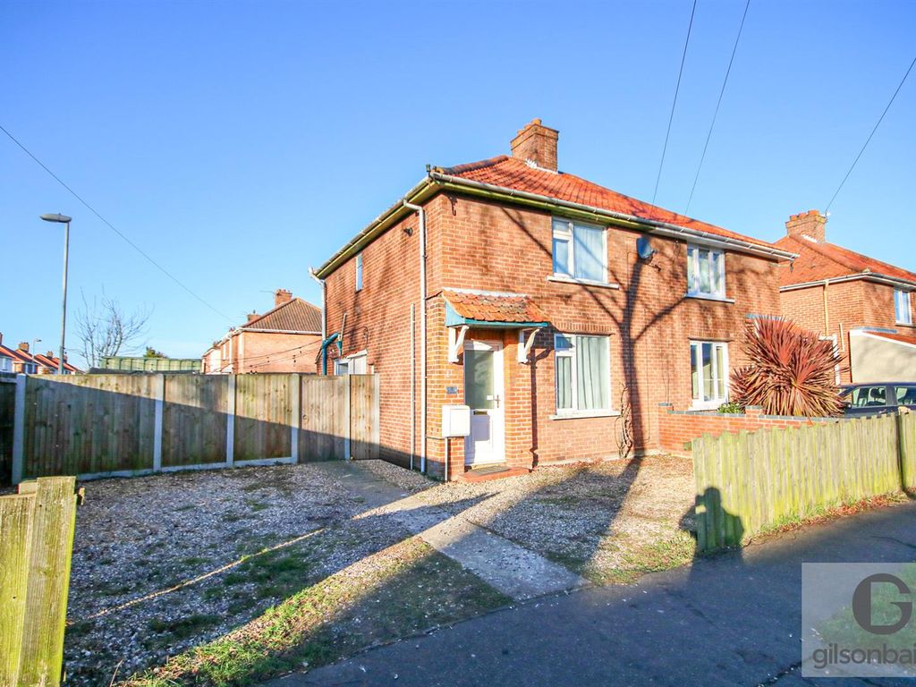 2 bed semidetached house for sale in Lloyd Road, Norwich NR1, £240,000