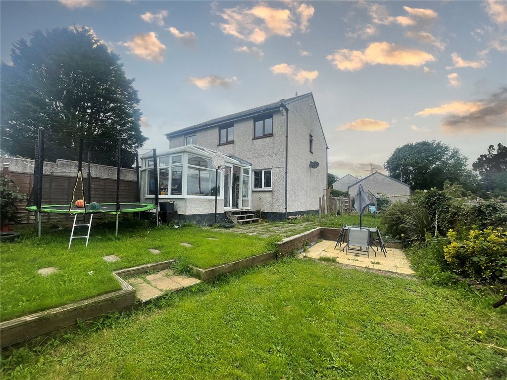 3 bed semidetached house for sale in Cedar Drive, Torpoint, Cornwall