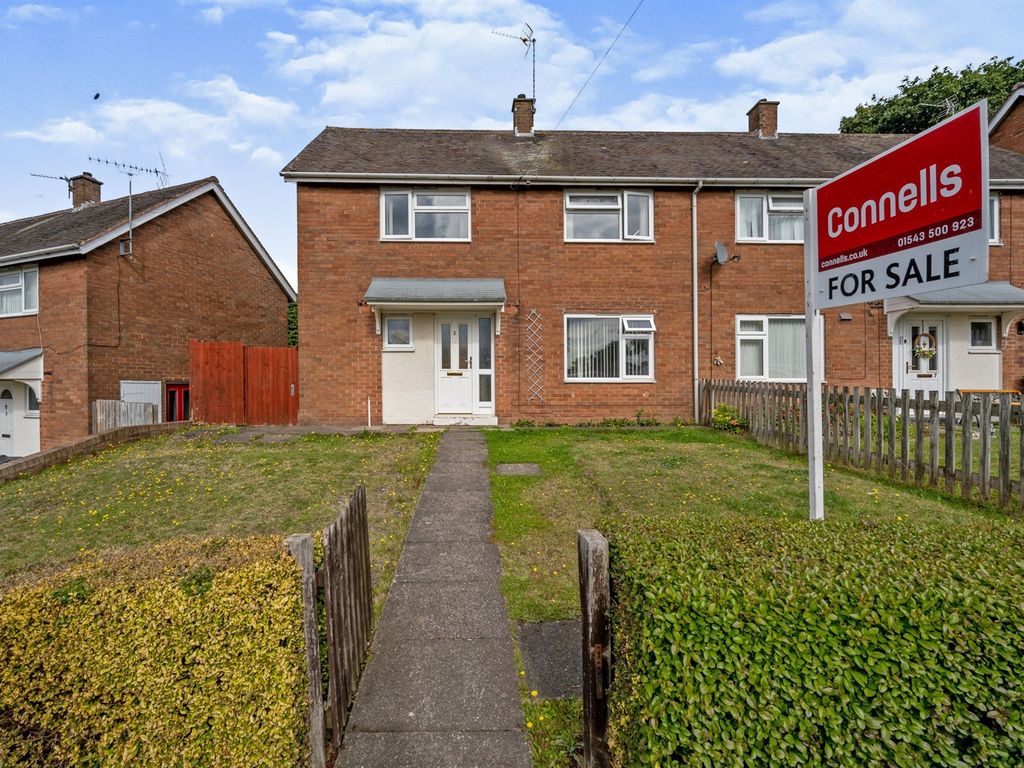 2 bed semidetached house for sale in Silver Birch Road, Cannock WS12