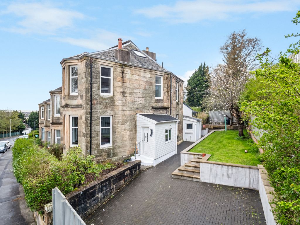 2 bed end terrace house for sale in Sandbank Street, Glasgow G20, £