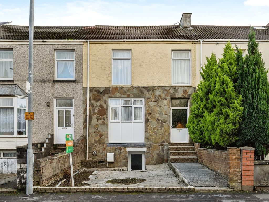 3 bed terraced house for sale in Queen Victoria Road, Llanelli SA15, £