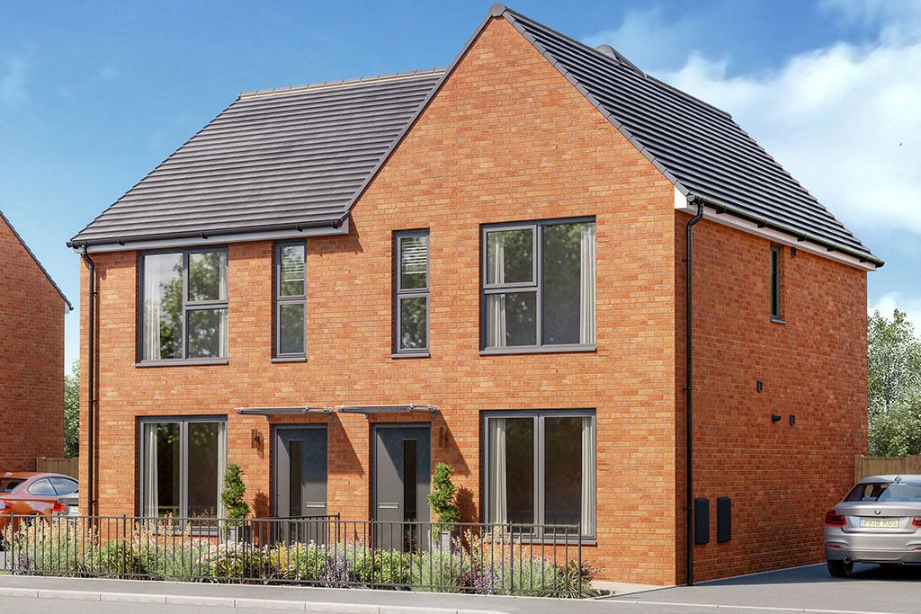 New home, 2 bed semidetached house for sale in "The Foxhill" at