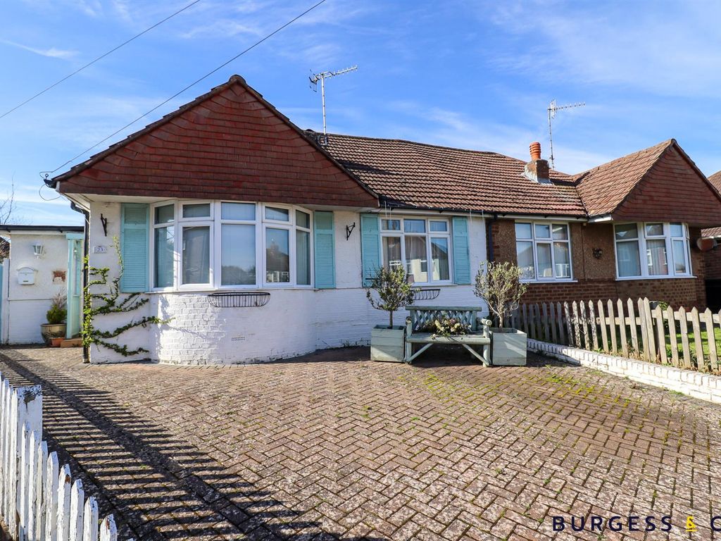 2 bed semidetached bungalow for sale in Downlands Close, BexhillOn