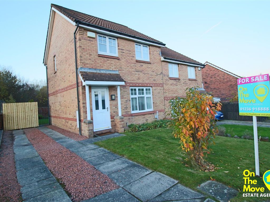 3 bed semidetached house for sale in Eildon Crescent, Chapelhall