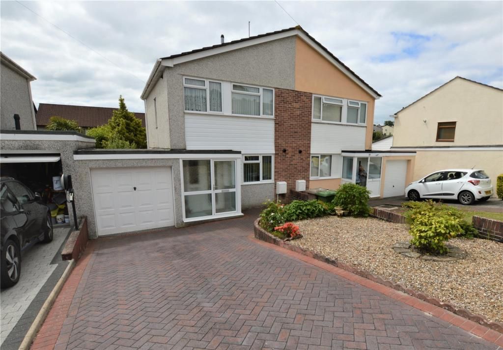 2 bed semidetached house for sale in Boringdon Close, Plympton