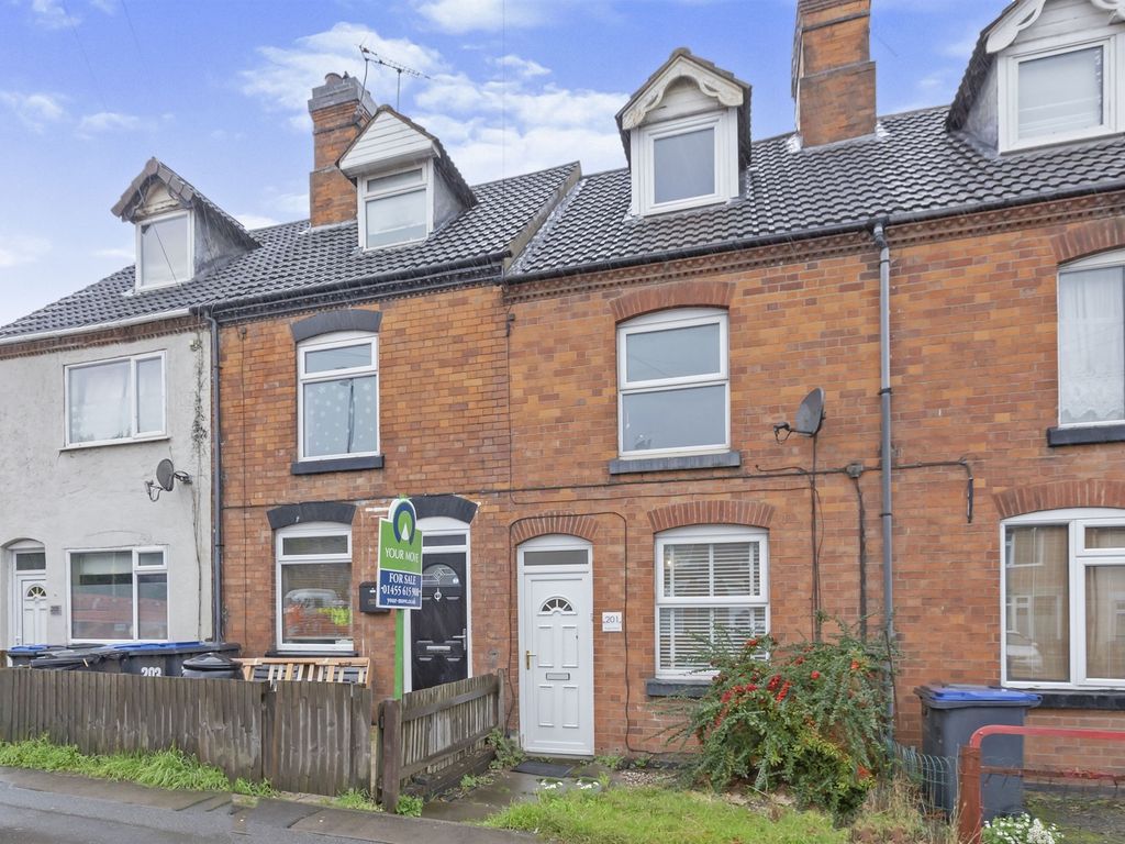 3 bed terraced house for sale in Rugby Road, Burbage, Hinckley LE10
