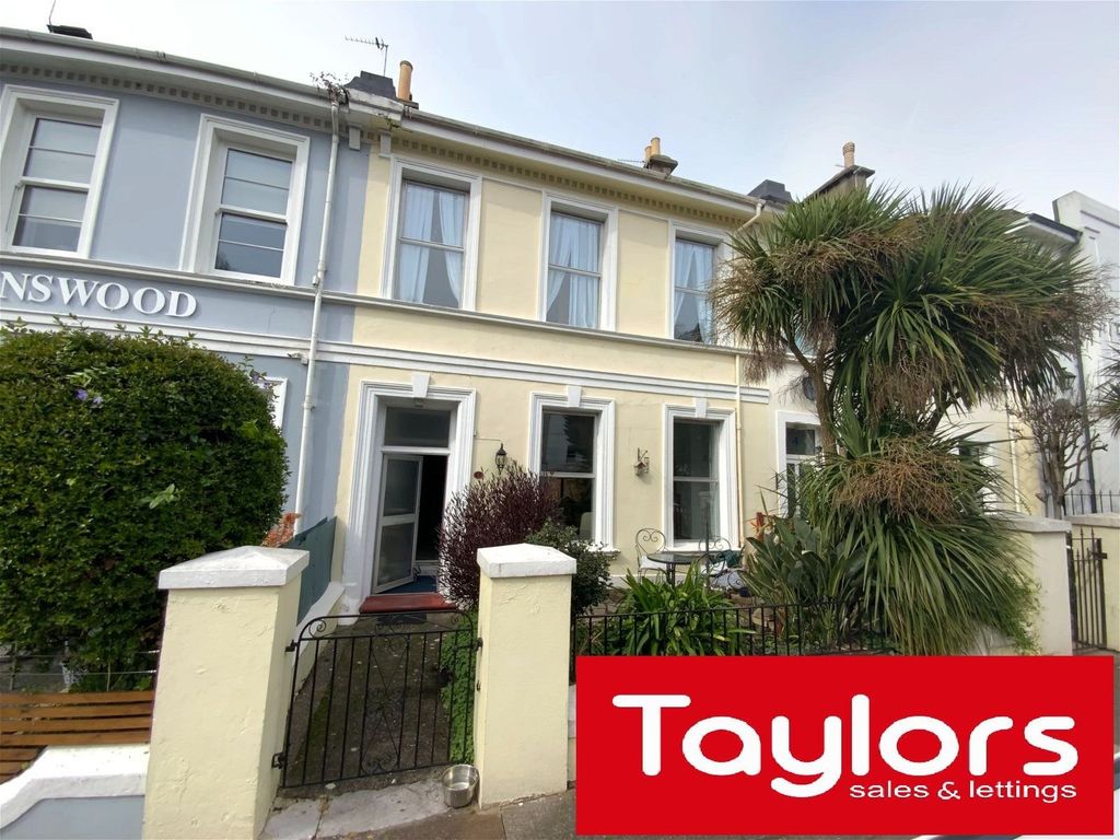 5 bed terraced house for sale in Scarborough Road, Torquay TQ2, £