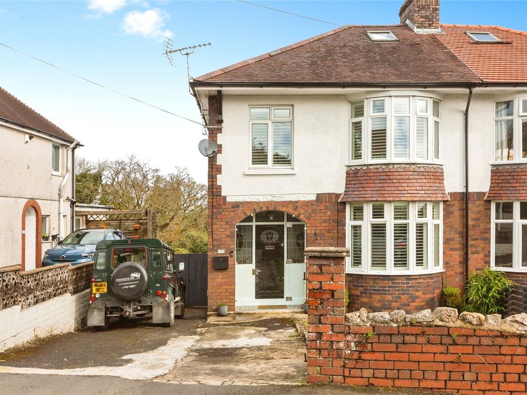 3 bed semidetached house for sale in Gower Road, Upper Killay, Swansea