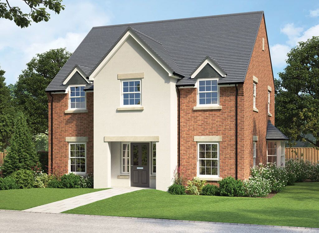 New home, 4 bed detached house for sale in Off Maes Y Gwernen Road