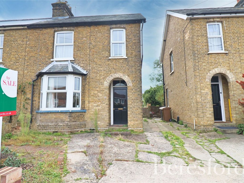 3 bed semidetached house for sale in Ongar Road, Writtle CM1, £375,000