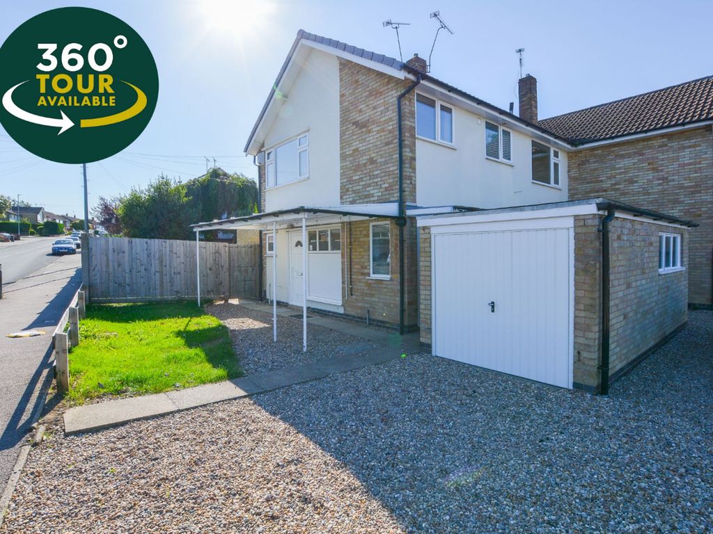 3 bed semidetached house for sale in Rosemead Drive, Oadby, Leicester