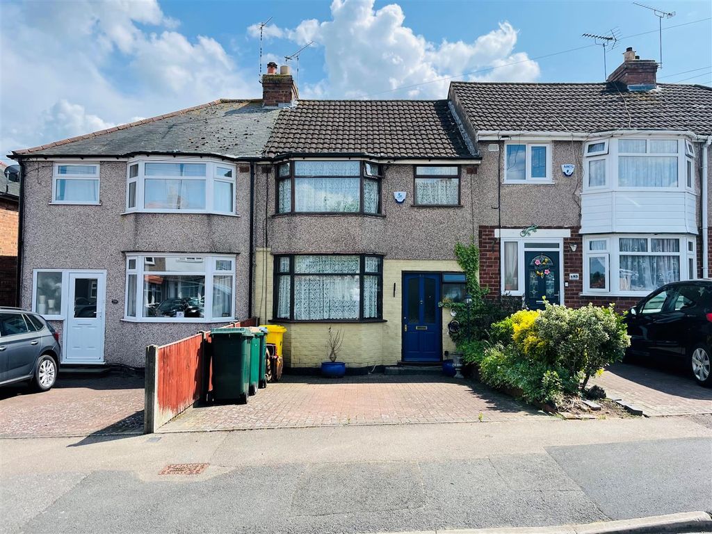 3 bed terraced house for sale in Edward Road, Keresley, Coventry CV6