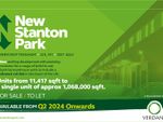 Thumbnail to rent in New Stanton Park, J25/M1 Derby / Nottingham, Derby