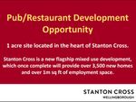 Thumbnail for sale in Pub/Restaurant Development Opportunity, Waveney Road, Stanton Cross, Wellingborough, Northants