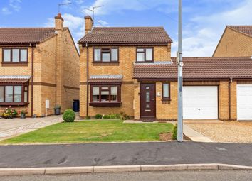 Thumbnail 3 bed detached house for sale in Grebe Close, Whittlesey, Peterborough