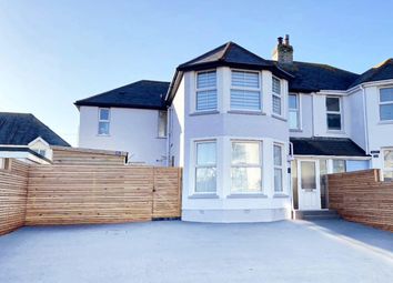 Thumbnail Semi-detached house for sale in Pentire Avenue, Newquay