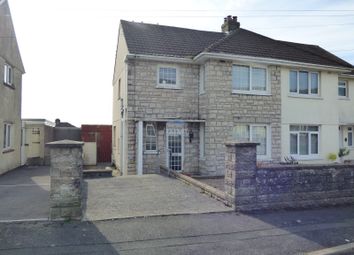 Thumbnail 3 bed semi-detached house for sale in Hill View, Bryntirion, Bridgend.