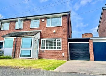 Thumbnail Semi-detached house to rent in Grampian Close, Chadderton, Oldham, Greater Manchester
