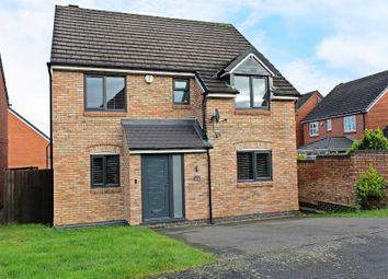 Thumbnail 4 bed detached house for sale in Elliot Close, Oadby, Leicester