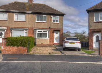 Thumbnail 3 bed semi-detached house for sale in Hillhead Drive, West Denton, Newcastle Upon Tyne