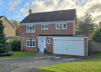 Thumbnail 4 bed detached house for sale in Willowmead Close, Newbury