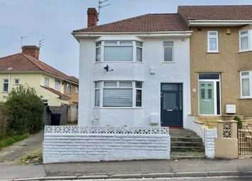 Thumbnail 3 bed end terrace house to rent in Cadogan Road, Bristol