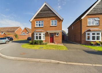 Thumbnail 3 bed detached house for sale in Hopyard Coppice Avenue, Worcester, Worcestershire