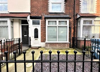 Thumbnail 2 bed terraced house to rent in Linden Grove, Folkestone Street, Hull