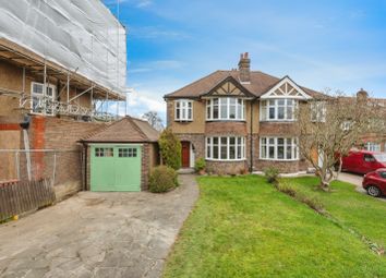 Thumbnail 3 bed semi-detached house for sale in The Manor Drive, Worcester Park