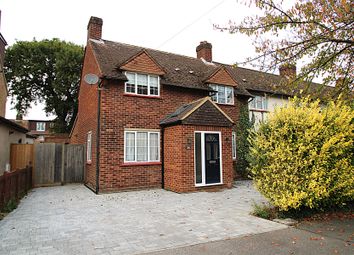 Thumbnail 3 bed semi-detached house for sale in Vaux Crescent, Hersham, Walton-On-Thames