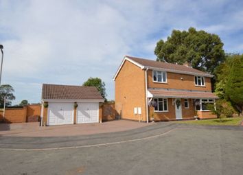 Thumbnail 4 bed detached house for sale in Frobisher Close, Hinckley