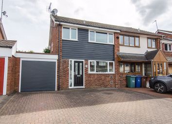 Thumbnail 3 bed semi-detached house for sale in Gainsbrook Crescent, Norton Canes, Cannock