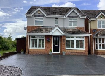 Thumbnail 4 bed detached house for sale in Thorpe Downs Road, Church Gresley
