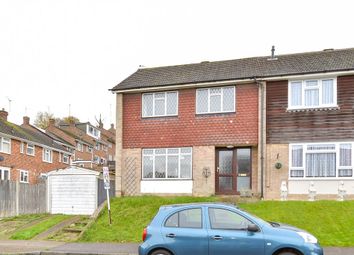 Thumbnail 3 bed end terrace house for sale in Brendon Avenue, Walderslade, Chatham, Kent