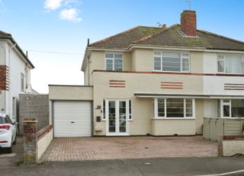 Thumbnail 3 bedroom semi-detached house for sale in Addiscombe Road, Weston-Super-Mare