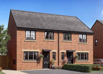 Thumbnail 3 bedroom semi-detached house for sale in "The Caddington" at Doncaster Road, Costhorpe, Carlton In Lindrick, Worksop