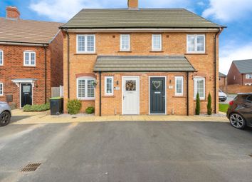 Thumbnail Semi-detached house for sale in Saxon Gold Drive, Stewartby, Bedford