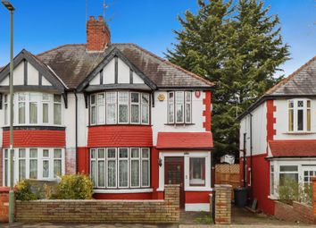 Thumbnail 3 bed semi-detached house for sale in Lyndhurst Avenue, London