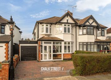 Thumbnail 3 bed semi-detached house for sale in Rosemary Avenue, Romford