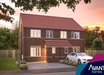 Thumbnail Semi-detached house for sale in "The Ripon" at Heath Lane, Earl Shilton, Leicester